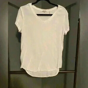 Ci‎ Sono women’s white shortsleeved casual dress top lightweight size M